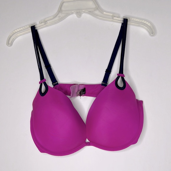 Victoria's Secret Other - VICTORIA’S SECRET “Sexy Little Things” Bra 38D Magenta Pink Push Up Underwire